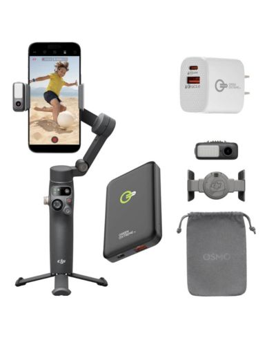 DJI Osmo Mobile 7P стабилизатор для iPhone и Android, 3-Axis, встроенная телескопическая штанга