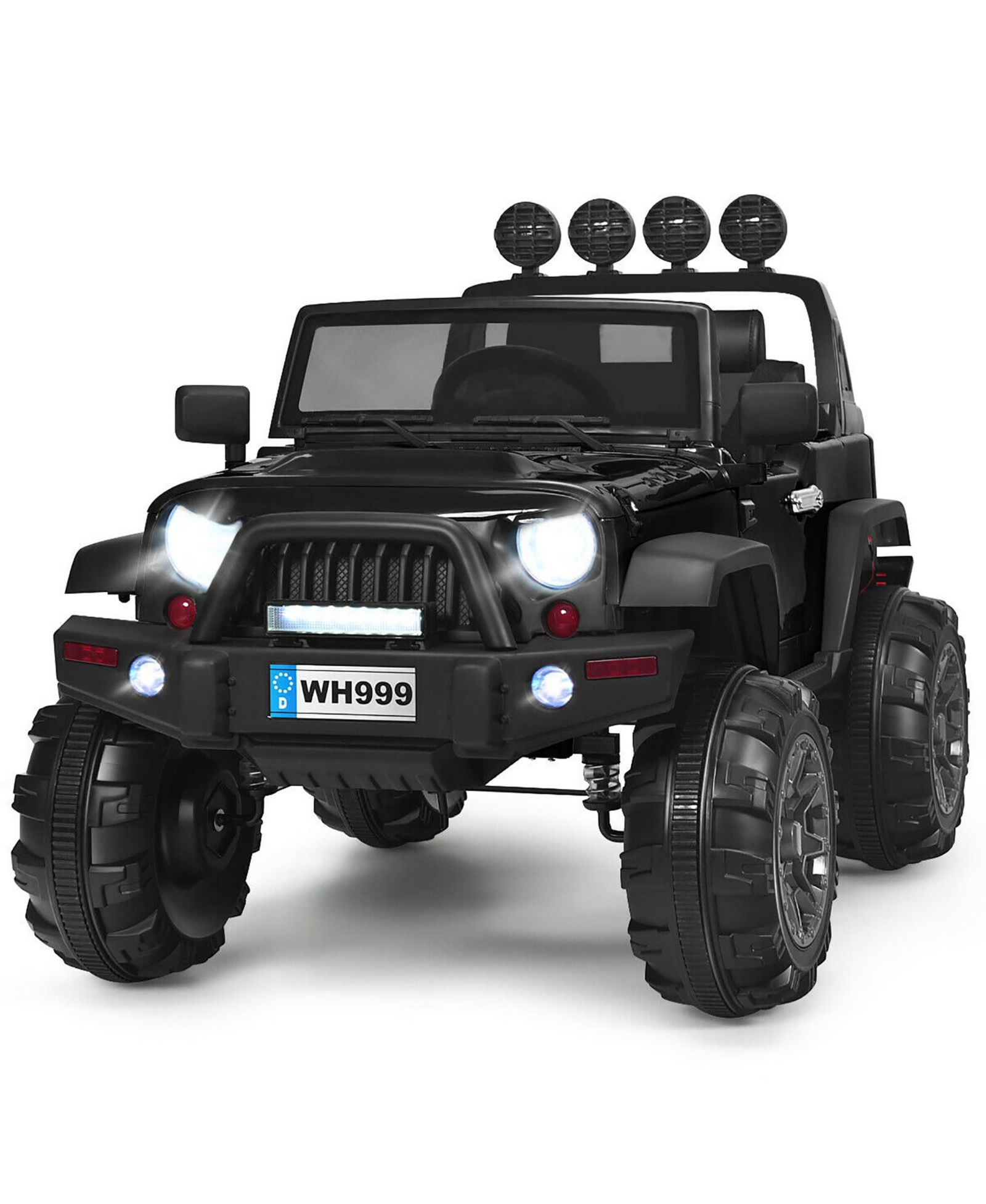 Детская машинка RC 12V с LED Lights и музыкой