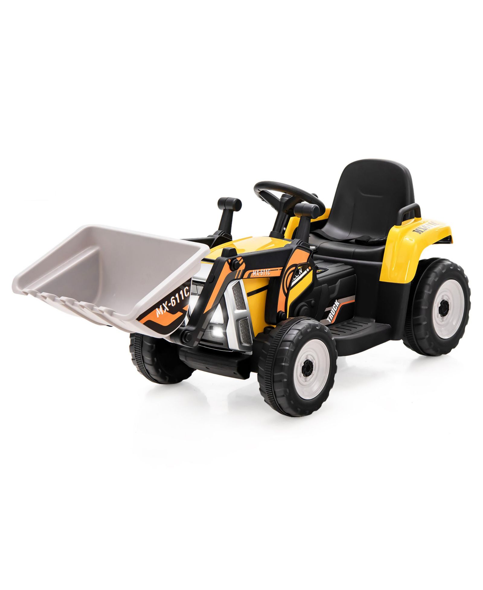 Детский электротрактор-экскаватор 12V с RC