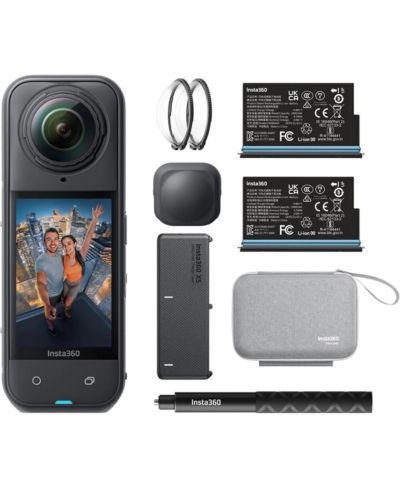 Комплект экшн-камеры Insta360 X5 8K 360 Essentials Bundle