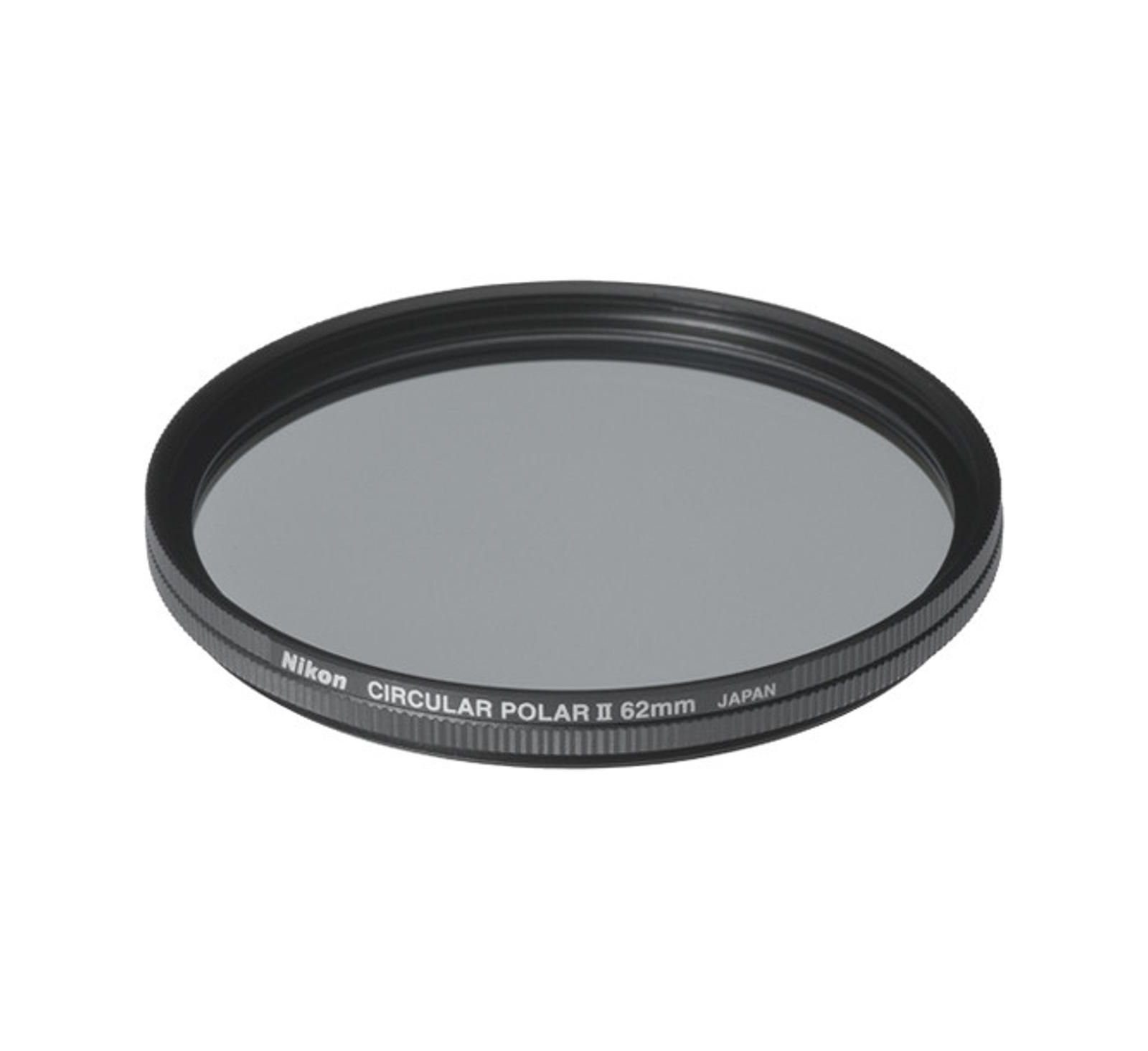 Nikon Circular Polarizer II Thin Ring Multi-Coated Glass Filter, 62mm