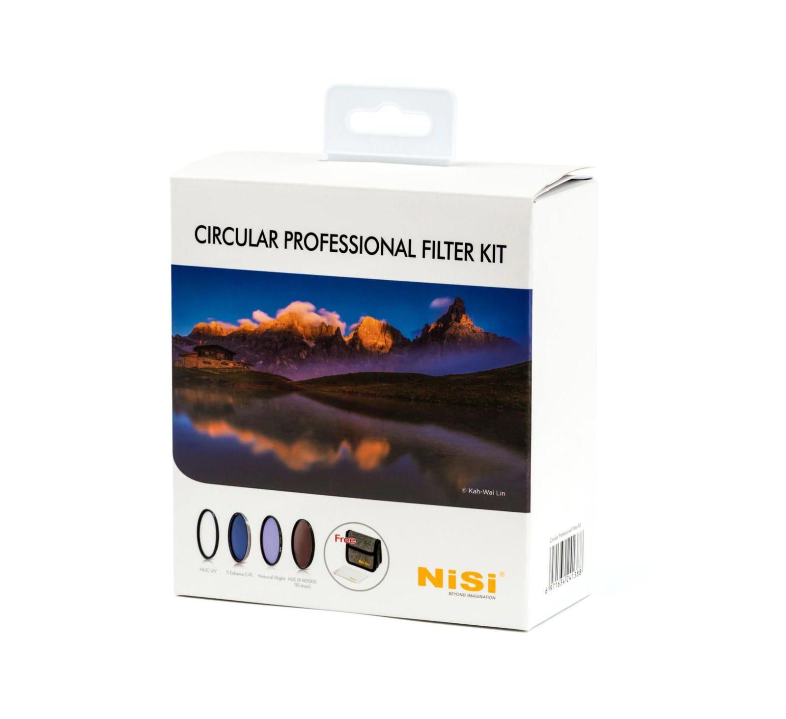 Nisi 82mm Circular Nano Coating Filter Kit, 4-Piece for 82mm Lenses