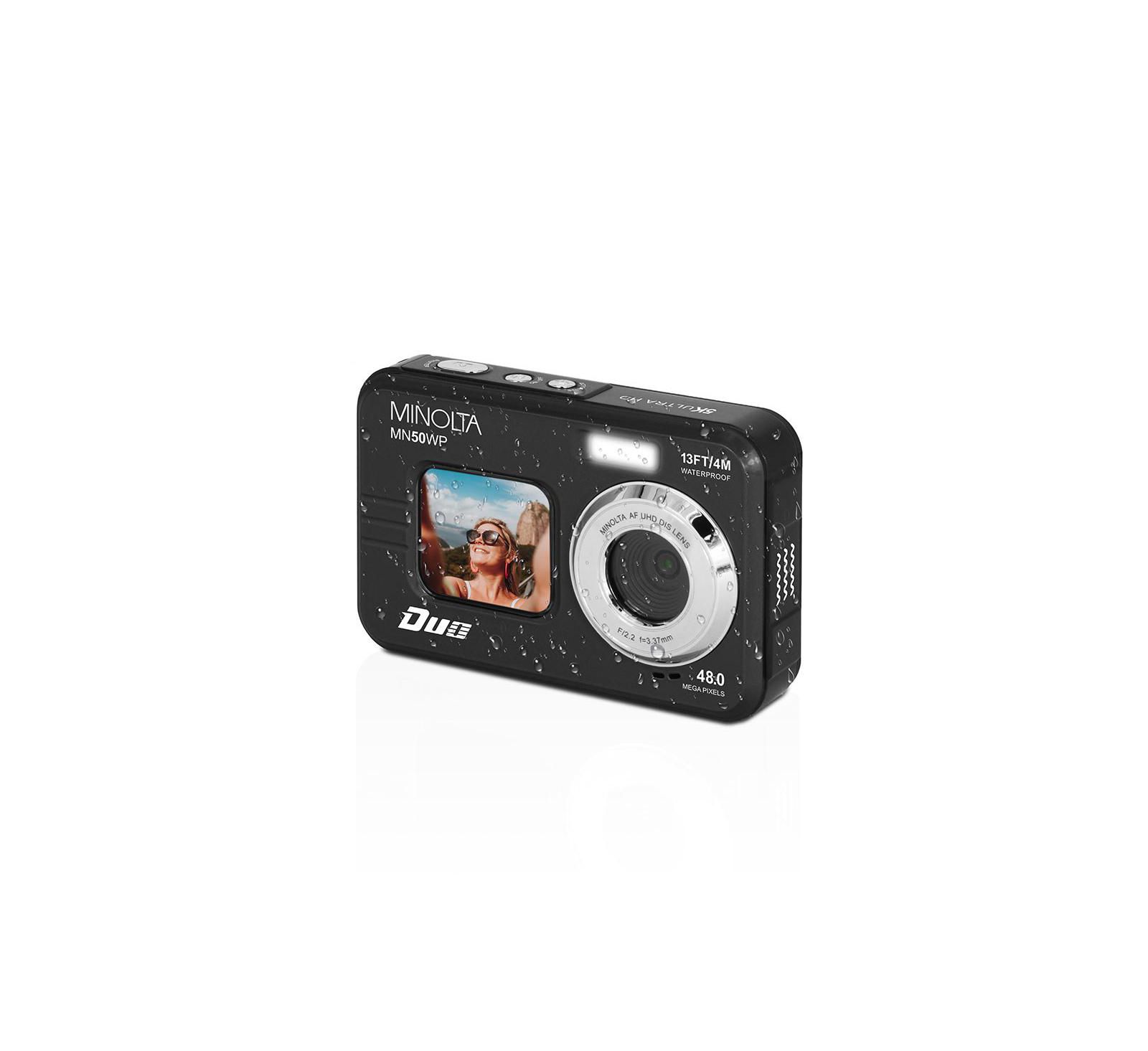 Minolta Duo MN50WP 48MP 5K Ultra HD Waterproof Point-and-Shoot Camera