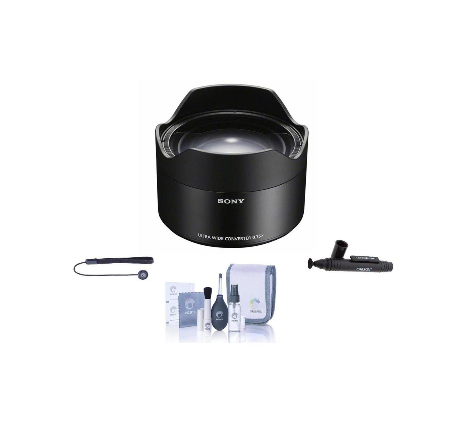 Широкоугольный конверсионный объектив Sony для FE 28mm F2 с набором для чистки