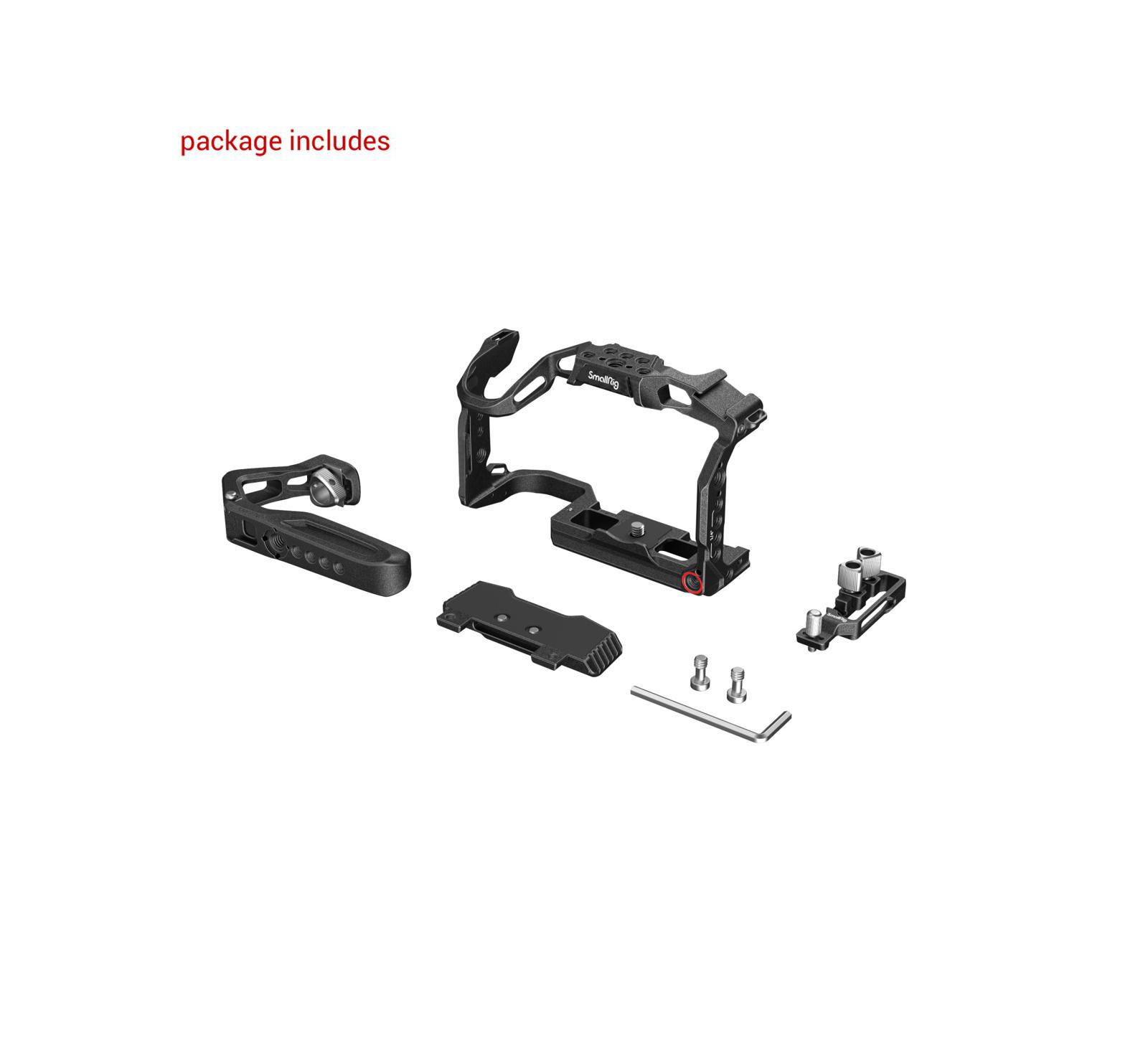 Smallrig Black Mamba Full-Cage Handheld Camera Cage Kit for Canon EOS R5 C/R5/R6