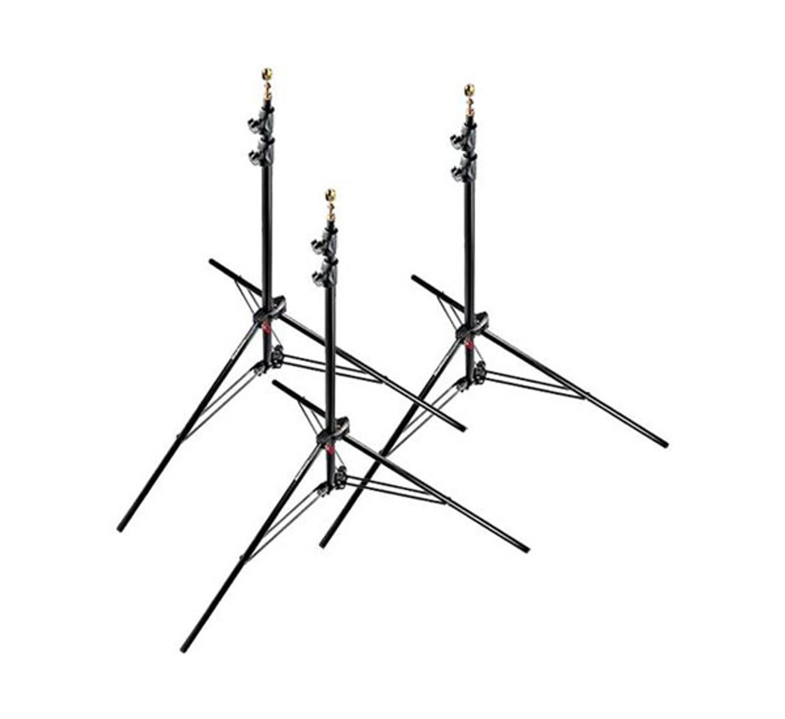 Manfrotto 1052BAC3 93in Compact Stand, Set of 3