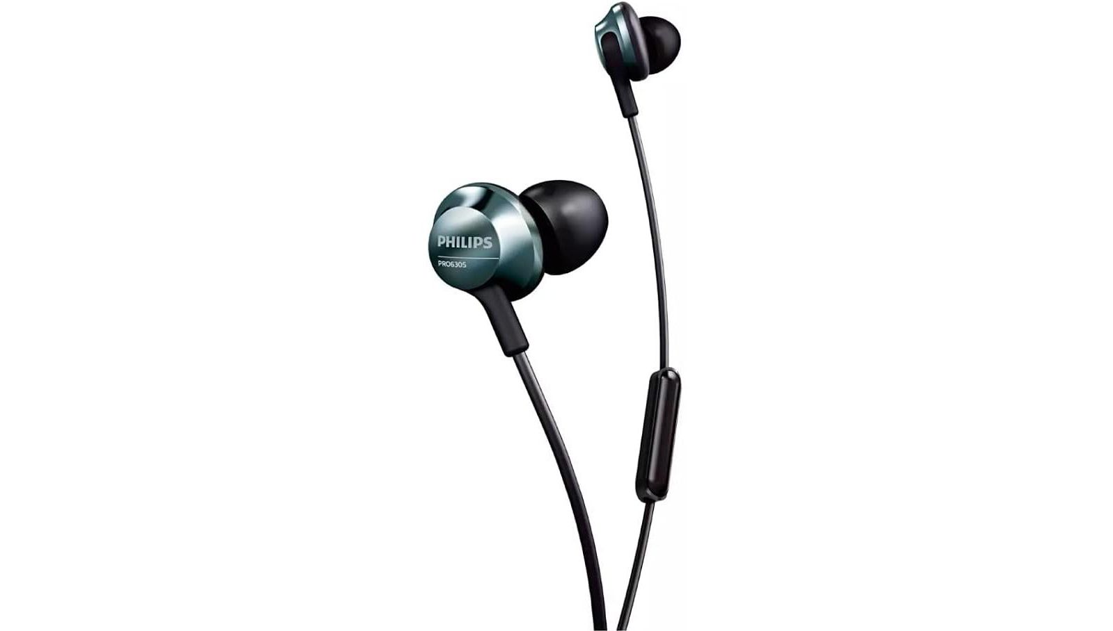 Наушники Philips Audio PRO6305BK/00 In-Ear, Black/Silver