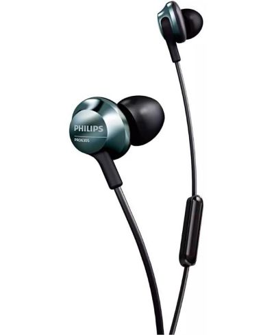 Наушники Philips Audio PRO6305BK/00 In-Ear, Black/Silver