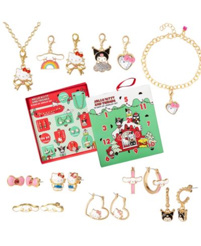 Sanrio Hello Kitty Fashion Advent Gift Collection: набор рождественского календаря с шармами, серьгами и ожерельем