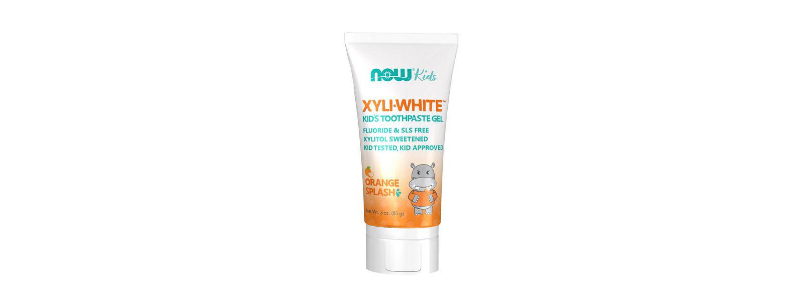 NOW Foods XyliWhite детская зубная паста, Orange, 3 oz