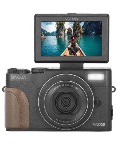 Minolta MND35 64MP 4K Ultra HD Wi-Fi Digital Camera