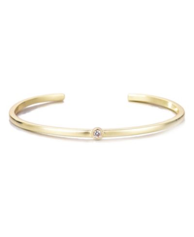 Браслет ADORNIA Gold CZ Skinny Cuff