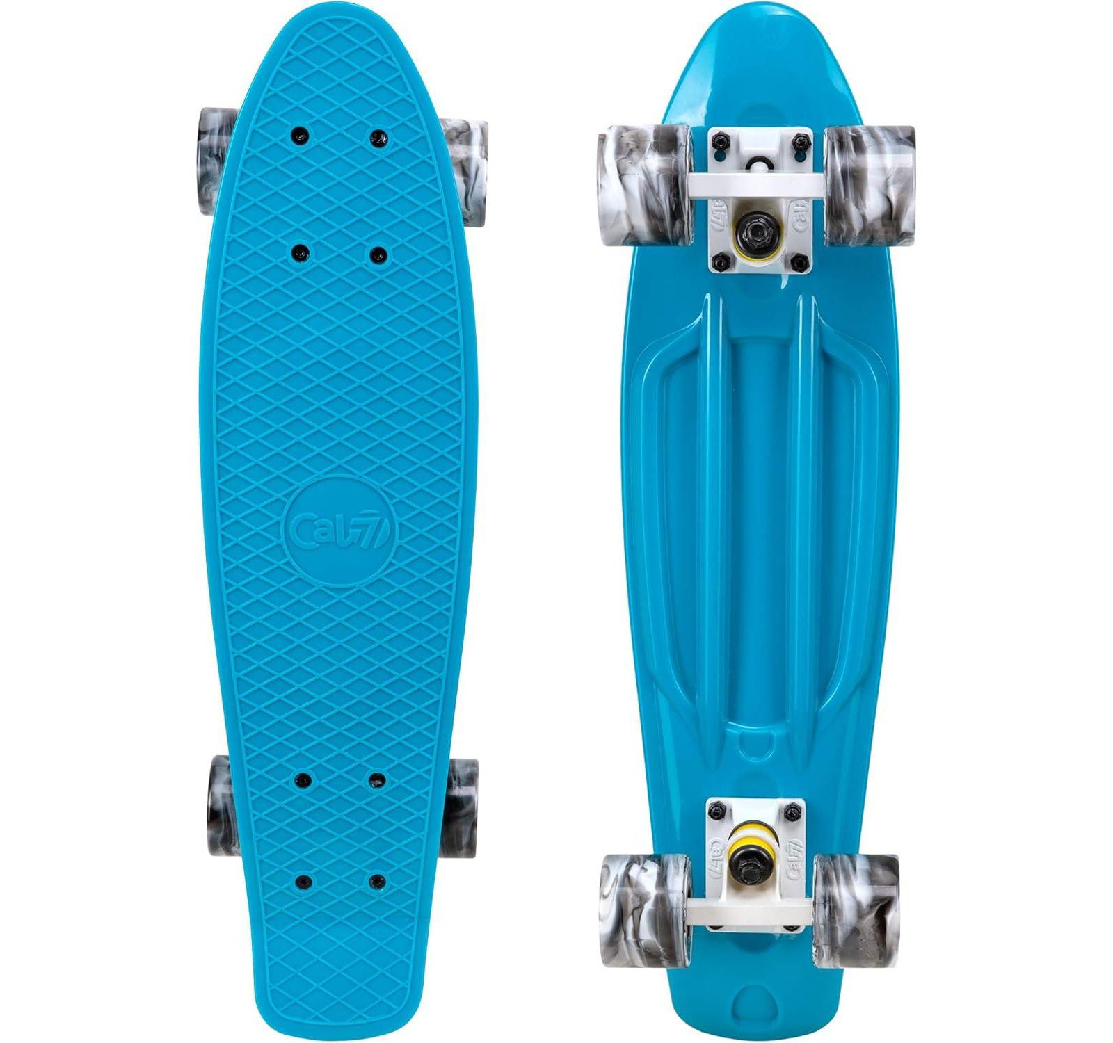 Cal 7 скейтборд Mini Cruiser 22 Inch - OCEANIC с колесами Swirl