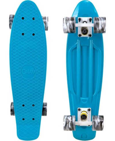 Cal 7 скейтборд Mini Cruiser 22 Inch - OCEANIC с колесами Swirl