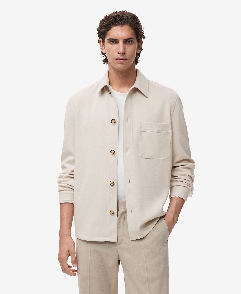 Mango Мужской Regular Fit Flannel Overshirt