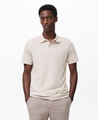 Мужская рубашка поло Mango Slim-Fit Thermolite