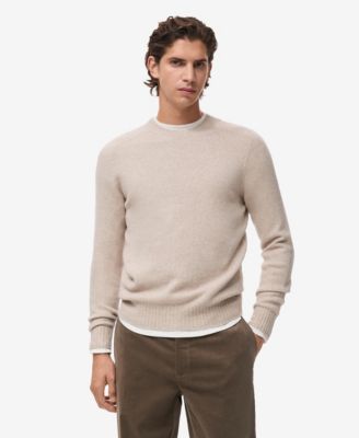Mango Men's Knitted Wool Blend Sweater