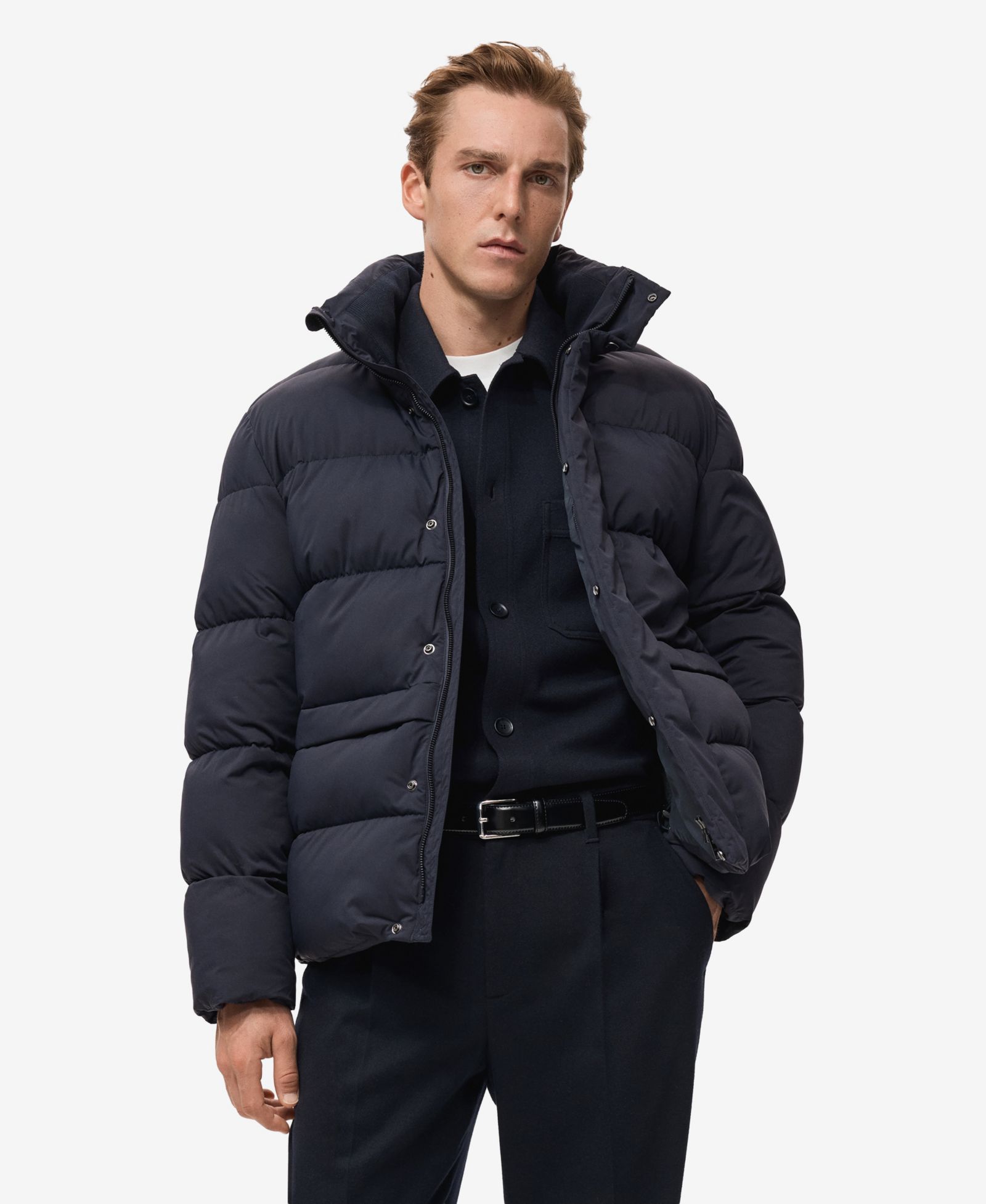 Анорак Mango Men's Short Puffer Water-Repellent