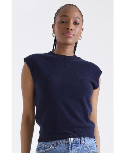1982 Женский кашемировый жилет Zarah Crew Neck