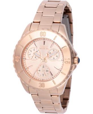 Invicta Women's 48403 Angel Quartz Chronograph Rose Gold Dial Watch