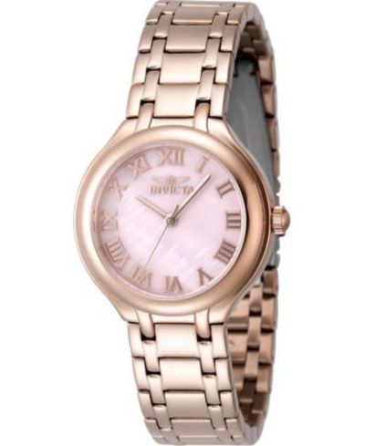 Invicta Women's 48232 Wildflower Quartz 3 Hand Pink Dial Watch