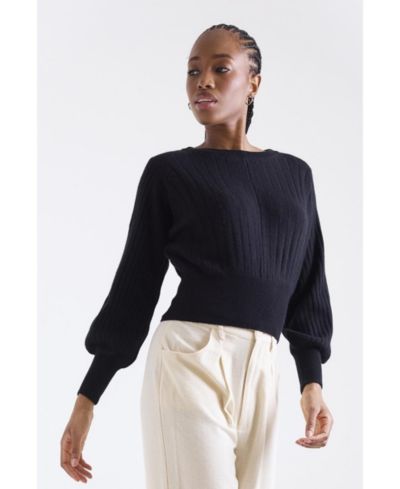 Женский кашемировый свитер 1982 Rosa Ribbed 100% Cashmere Sweater