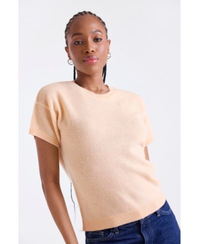 1982 Women's Esme Short Sleeve Cashmere Top