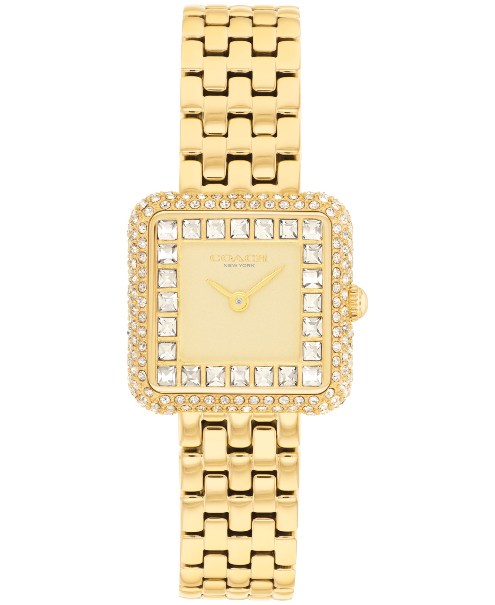 Женские наручные часы Coach Cass Gold Tone Stainless Steel 24mm