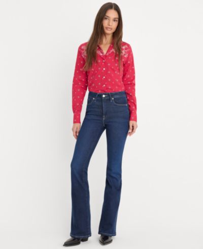 Женские джинсы Good American Dolly Joleans Flare, Regular & Plus Size