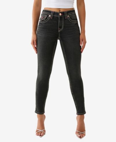 Женские джинсы True Religion Jennie Skinny Big T Flap