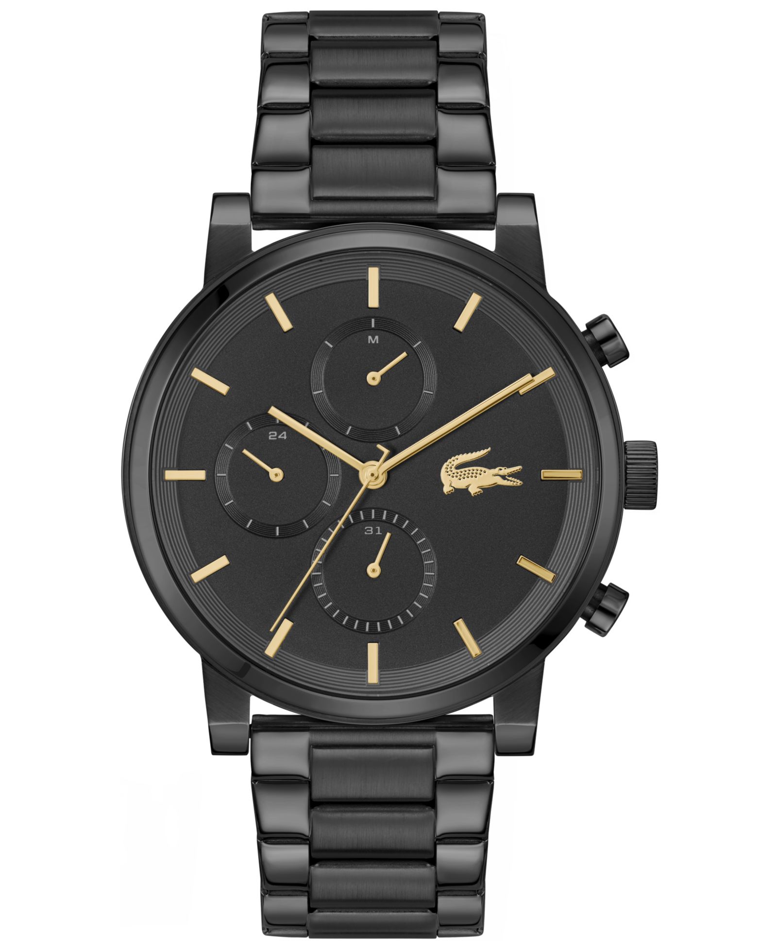 Lacoste Мужские часы Replay Ionic Plated Black Stainless Steel, 44mm