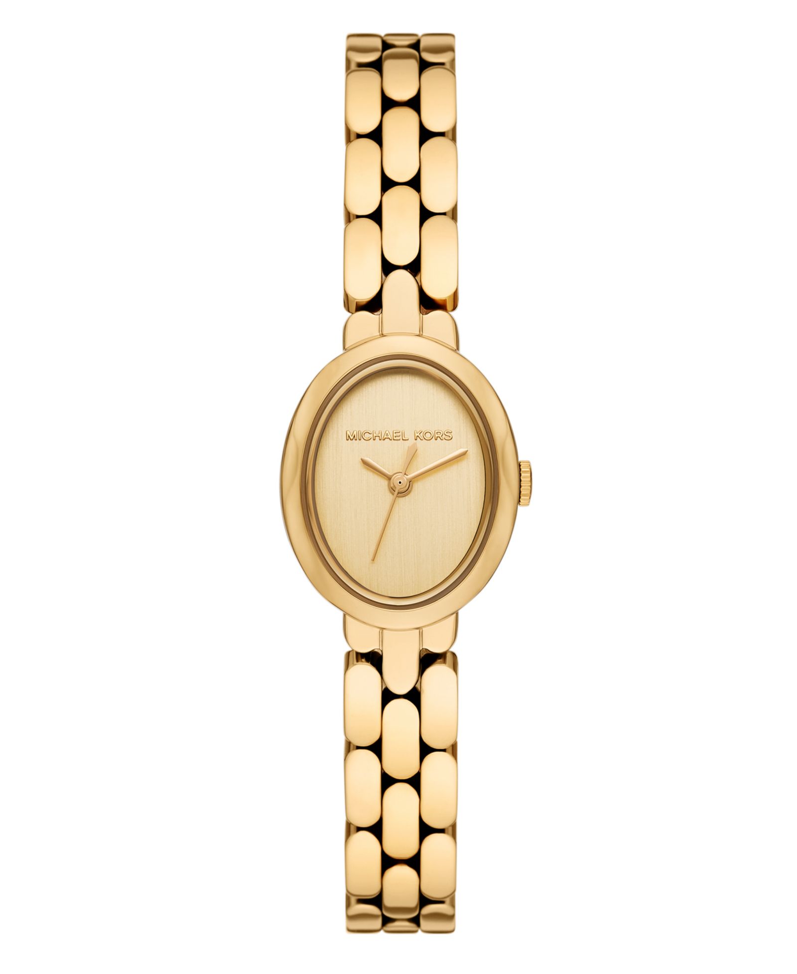 Женские часы Michael Kors Maude Three-Hand Gold-Tone Stainless Steel 21mm