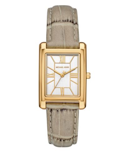 Женские кожаные часы Michael Kors Essex Nude 26x36mm