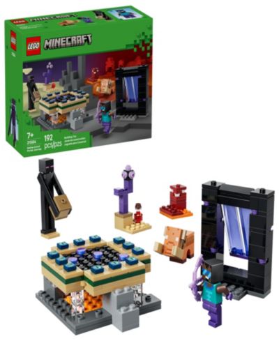 LEGO® Minecraft Nether End Portal Journey Building Toy 21584, 192 Pieces