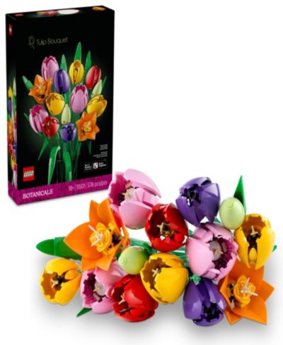 LEGO® Botanicals набор для сборки букета тюльпанов 11501, 576 деталей