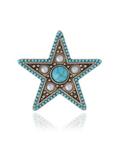 Брошь Jessica Simpson Star с кристаллами