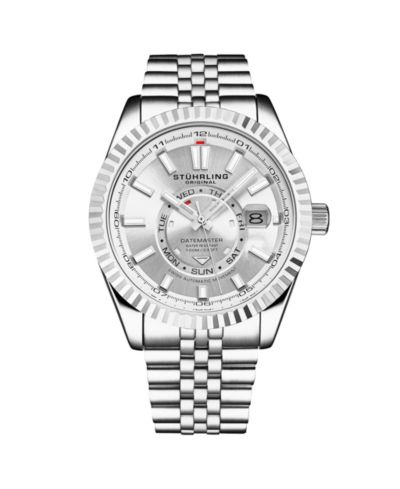 Stuhrling Datemaster II Мужские швейцарские автоматические часы 42mm