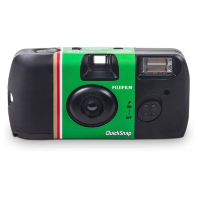 Fujifilm одноразовая фотокамера QuickSnap Flash 400 на 35 мм, 27 экспозиций