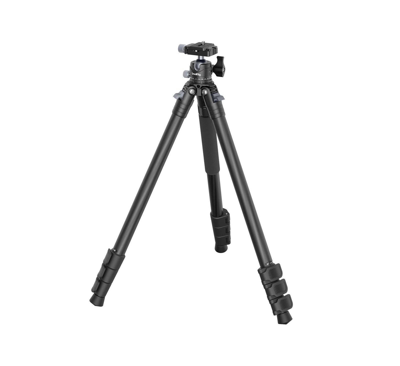 SmallRig AP-20 4-Section Carbon Fiber Tripod with Ball Head