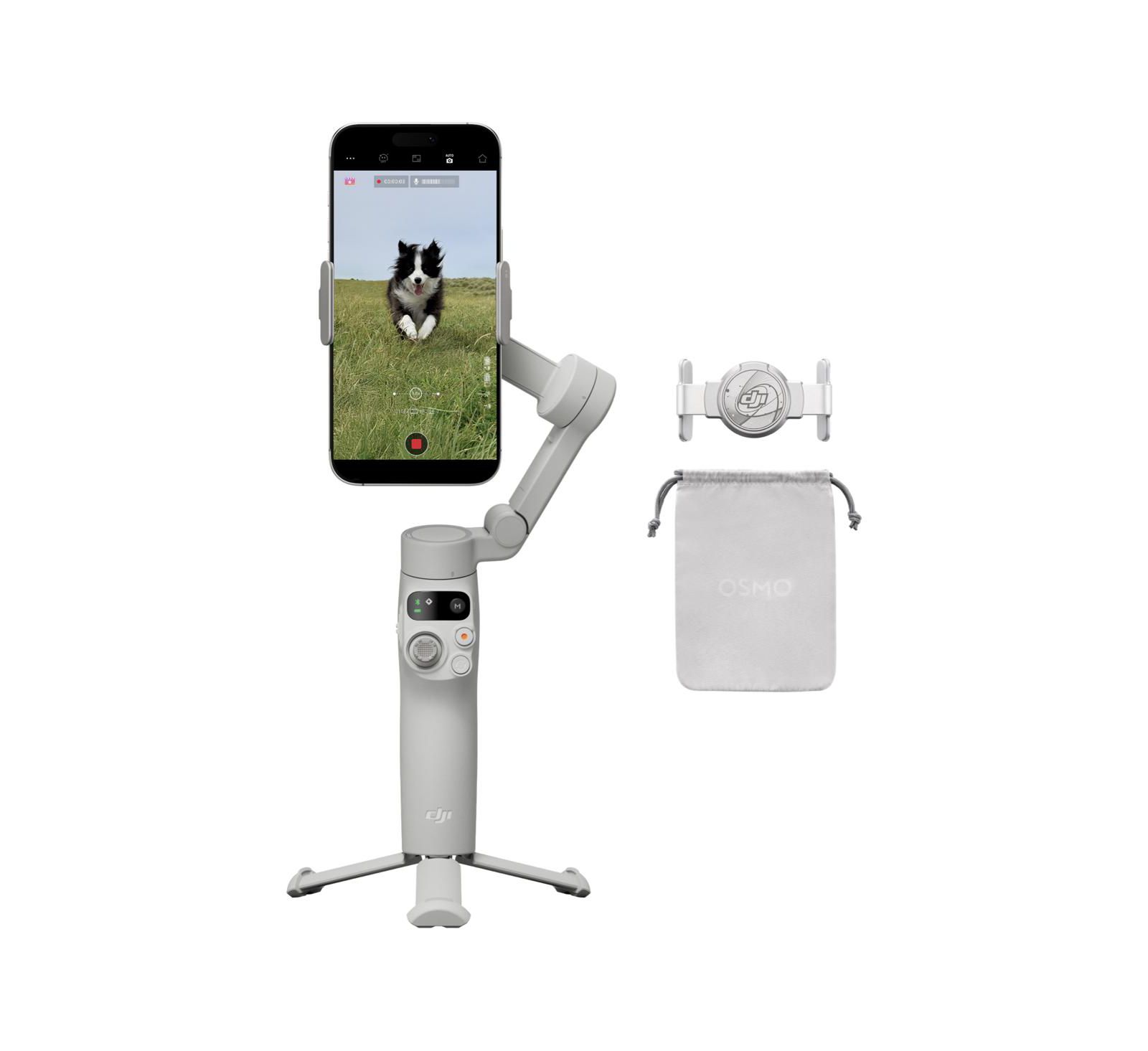 Dji Osmo Mobile 7 3-Axis Gimbal Stabilization with ActiveTrack 7.0 Smartphone Gimbal for Smartphones