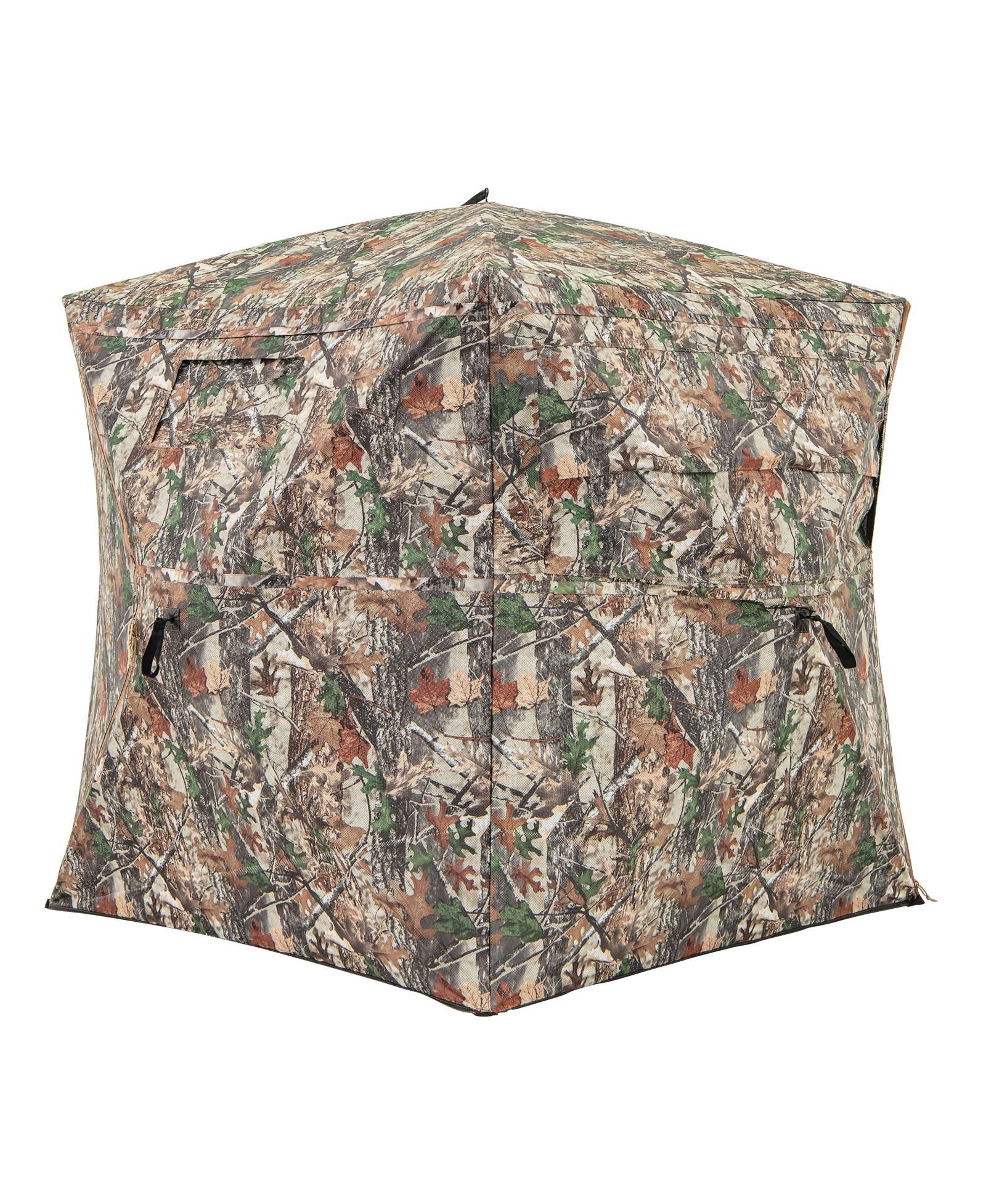 Mecale 360° One Way See Through Hunting Blind Ground Blind with Portable Carrying Bag