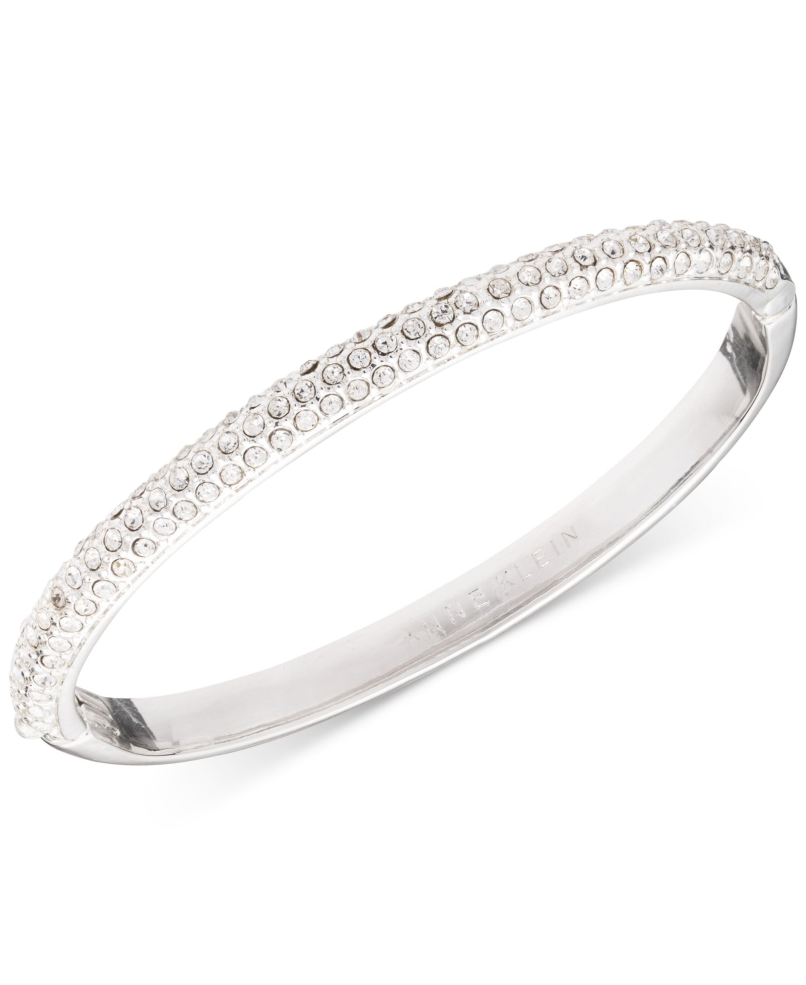 Anne Klein Браслет Bangle Crystal Pavé