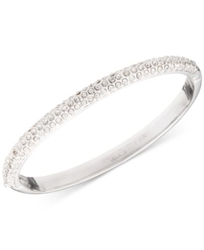 Anne Klein Браслет Bangle Crystal Pavé