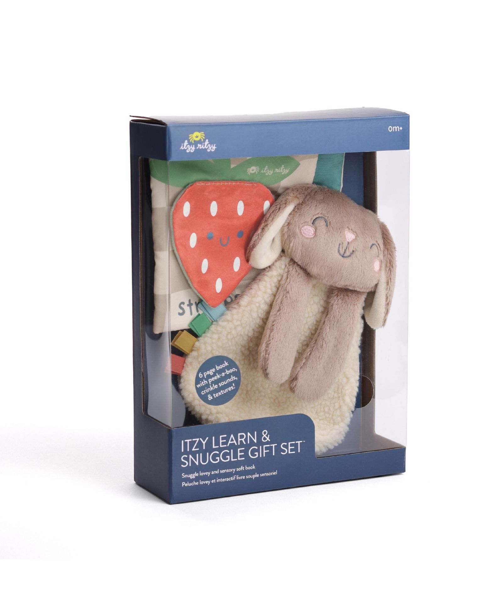 Itzy Ritzy Игрушка для малышей Itzy Learn & Snuggle