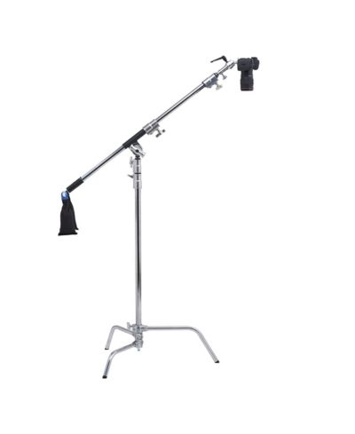 Стойка Kupo 40" Master C-Stand с выдвижной ножкой, Baby Boom, Grip Head, Camera Mounting Plate и весом 10 lbs