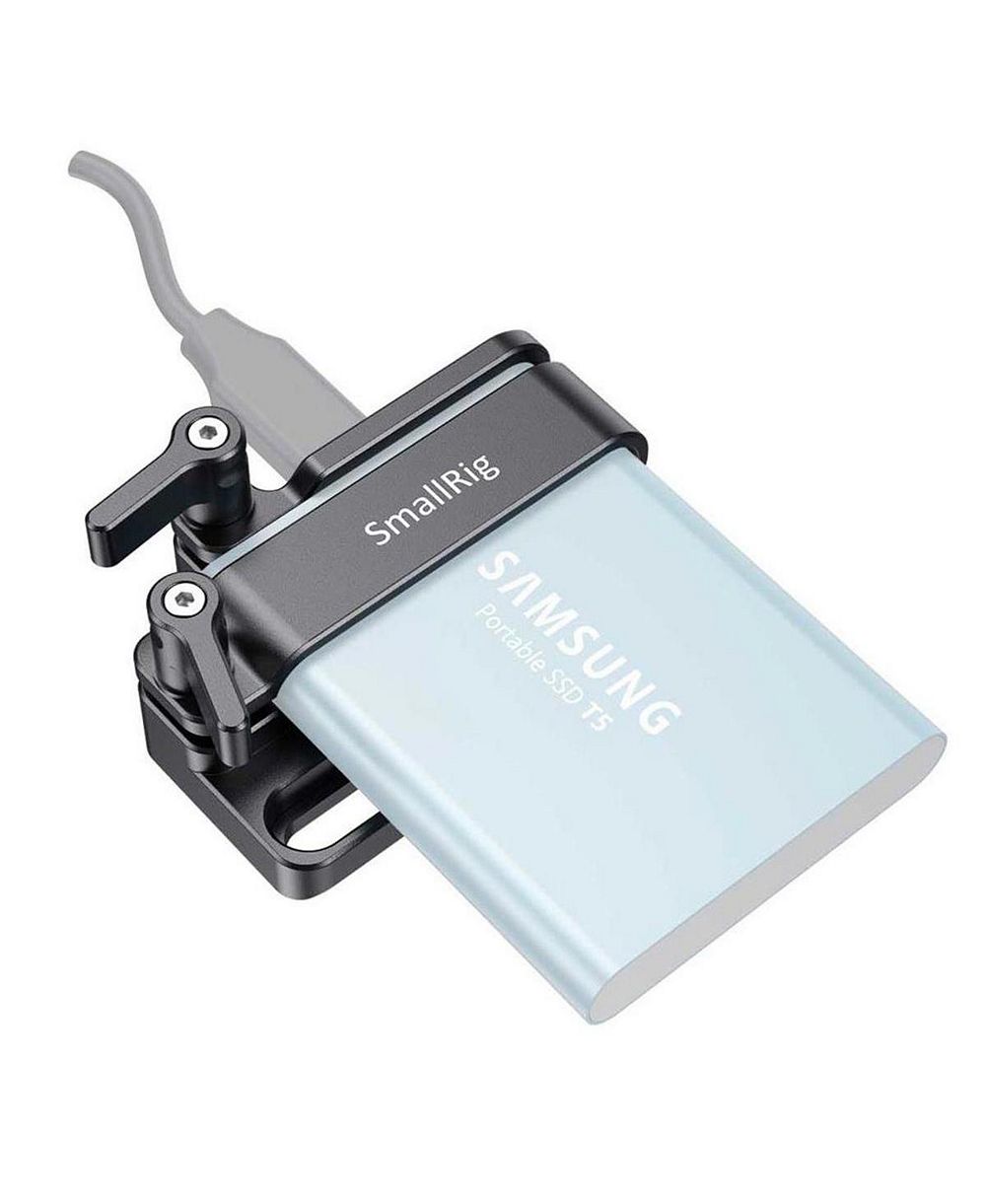 SmallRig Samsung T5 SSD Mount for BMPCC 4K/6K and Z CAM E2 Cages