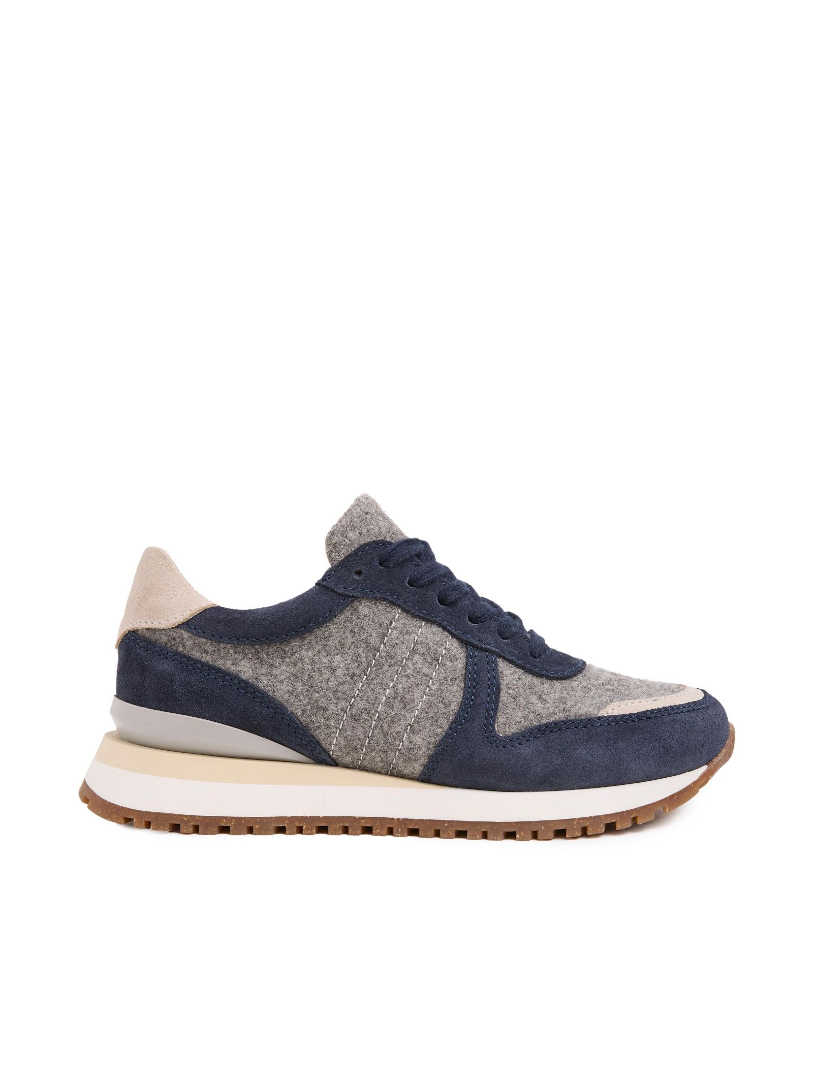 Кроссовки из шерстяной панели Wool Panel Trainer