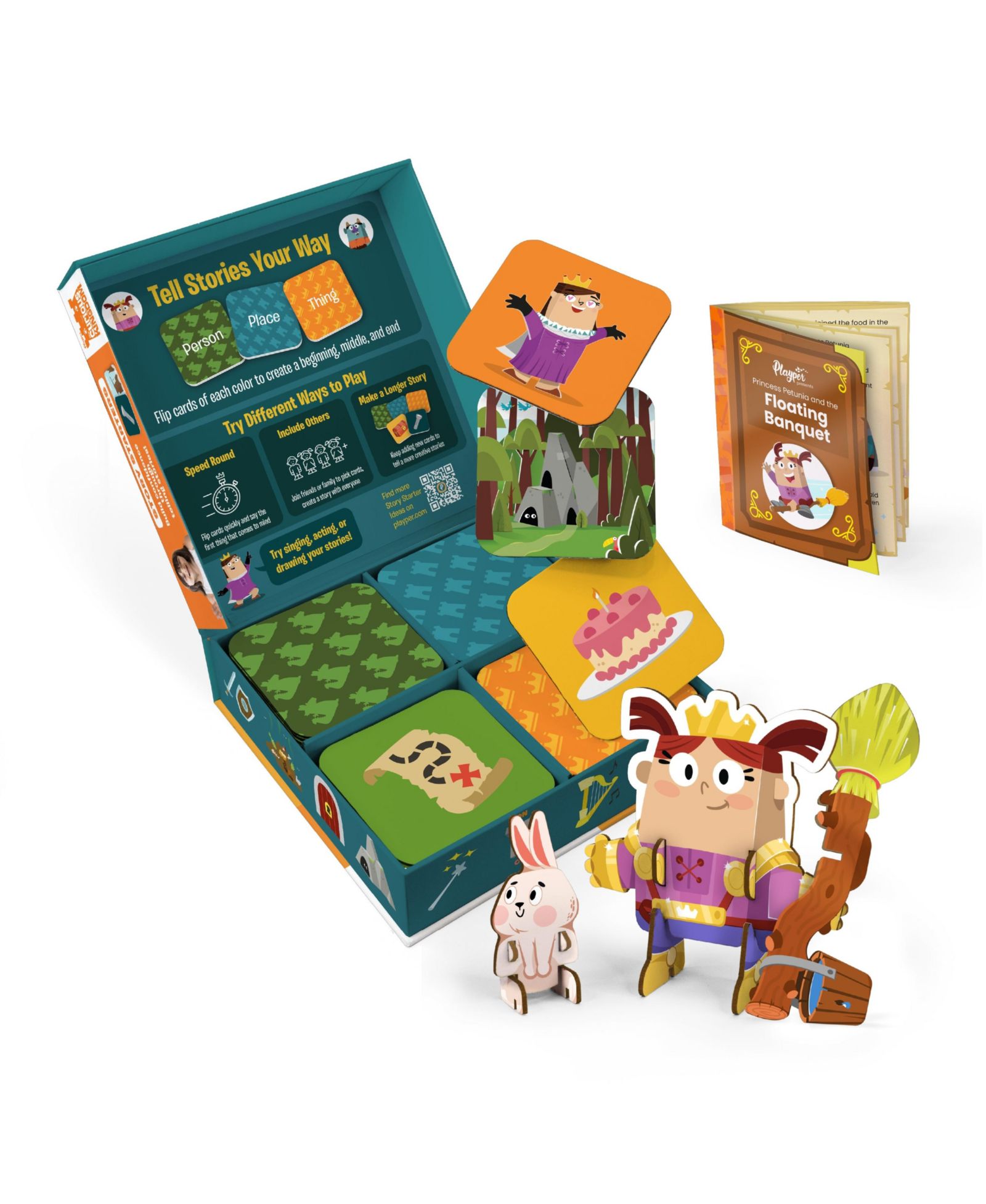 Карточная игра Playper Story Starters: Princess Petunia