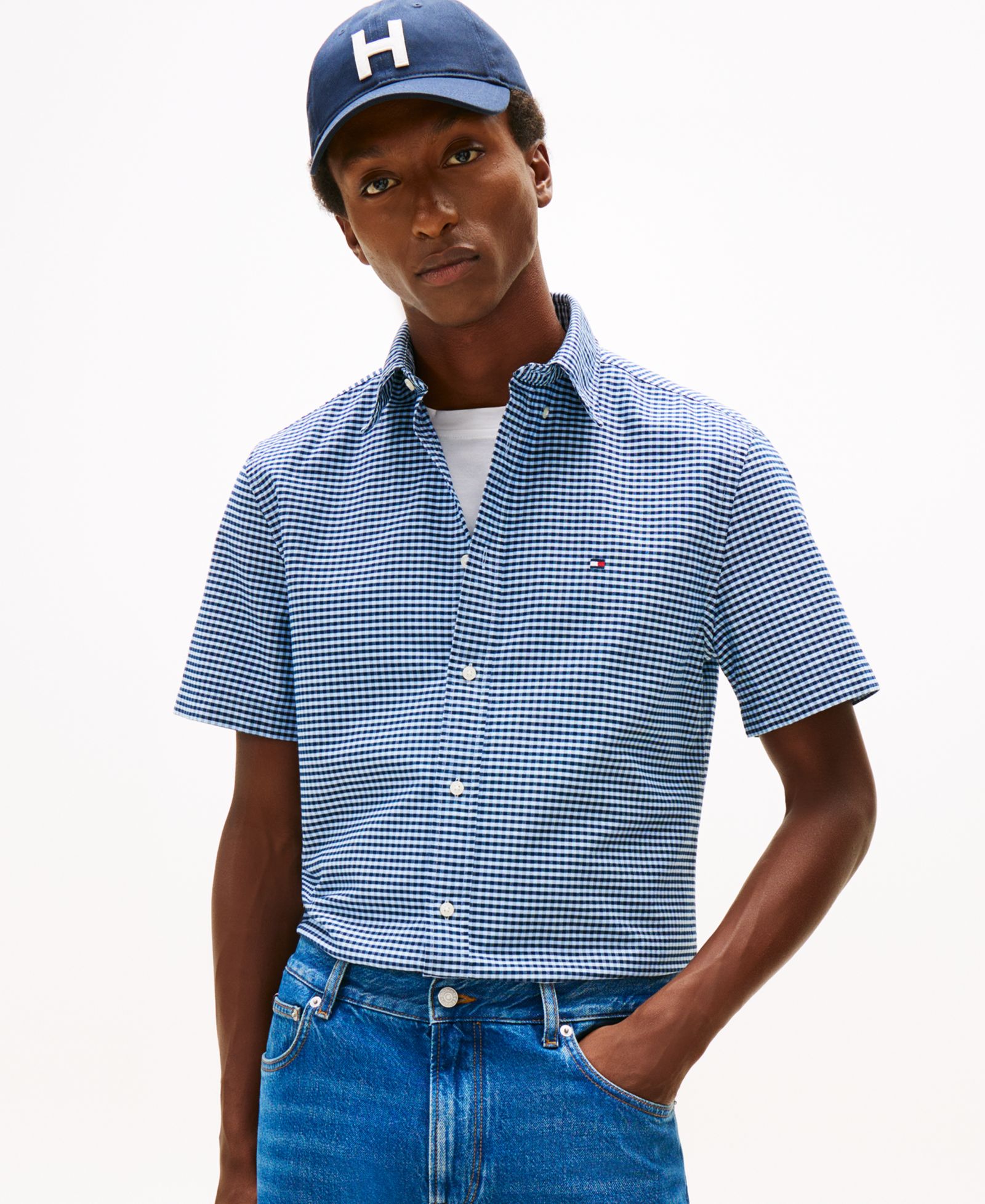 Мужская рубашка Tommy Hilfiger Heritage Oxford Gingham