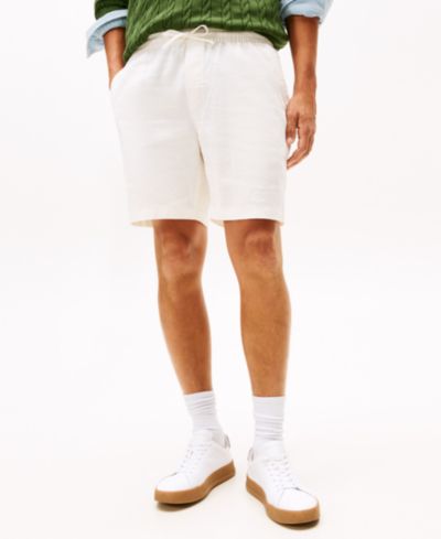 Tommy Hilfiger Мужские шорты Mercer 7" из льна с завязками